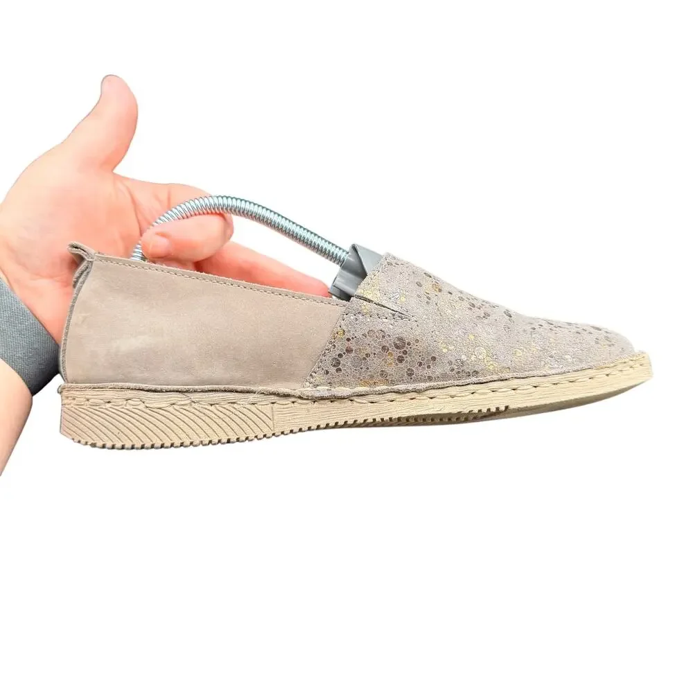 Josef Seibel EU 37 US 6.5 Taupe Suede Slip On Comfort Shoes